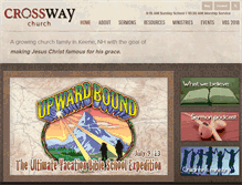 Tablet Screenshot of keenecrossway.org